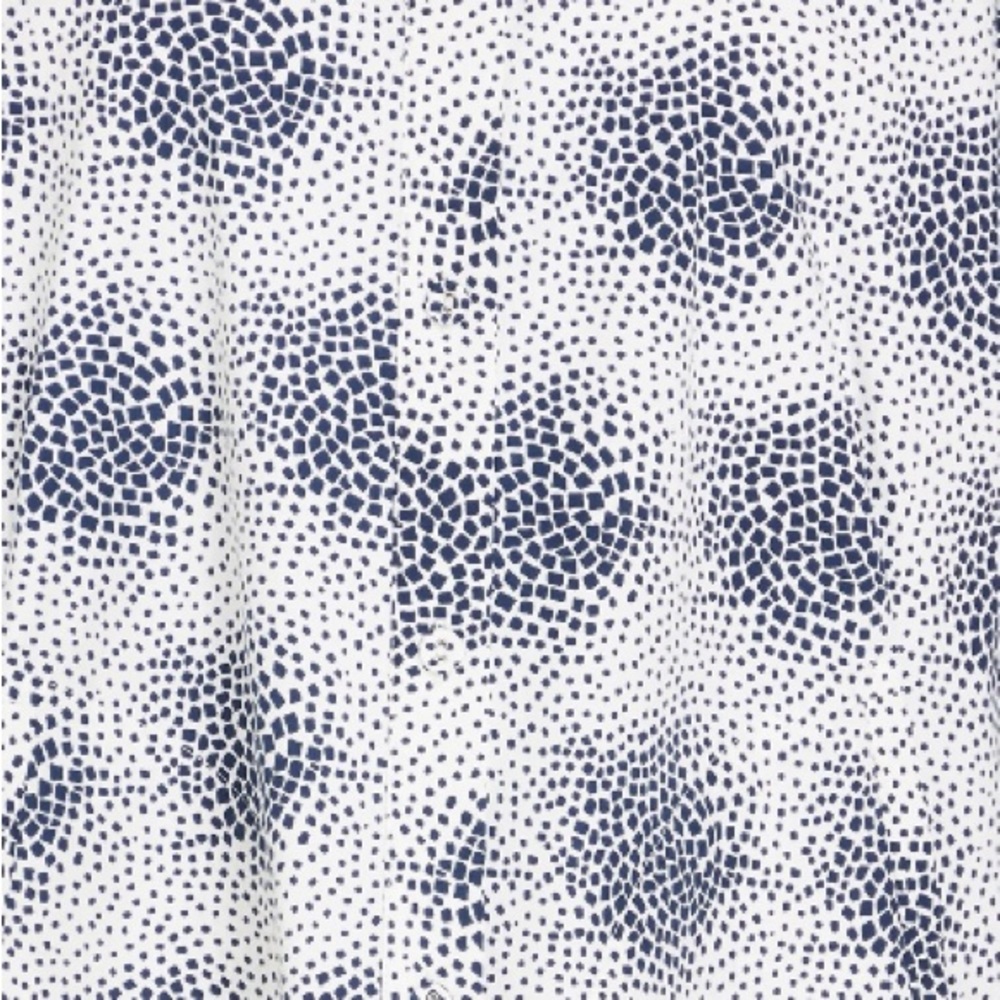 DIANE VON FURSTENBERG Caleb Printed Stretch-Cotton Poplin Shirt - Picture 11 of 11